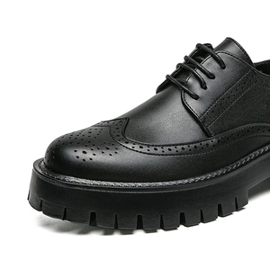 Zapatos de Vestir y Oxford de Estilo Británico para Hombre, con Patrón de Cocodrilo, Parte Superior Ligera, Otoño, Sin Cordones, Casuales, de Boda, con Punta en Pico - Product Image 5