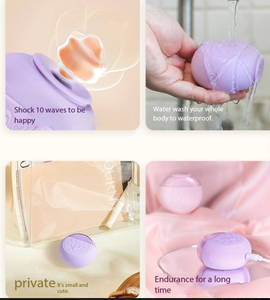 Phoenix Kiss Poderoso Silencioso Dormitório Vibrador Brinquedo Sucção Vibração Saltando para <span class=keywords><strong>Mimi</strong></span> Clitoriano Massager 10 Frequências - Product Image 5