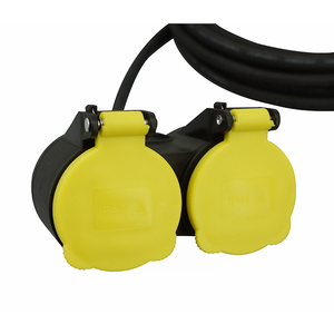 Prise de courant Schuko <span class=keywords><strong>étanche</strong></span> pour chantier de construction, 25 m - Product Image 4
