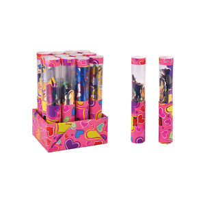 Rifornimento di fabbrica Poppers di coriandoli lunghi coriandoli di nozze personalizzati ecologici con Streamer - Product Image 2