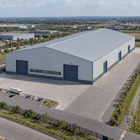 Conception de solutions de bâtiments métalliques isolés pour usines de fabrication de structures en acier modernes, entrepôts et ateliers