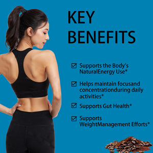 Les capsules de grains de café vert de marque privée (vitamines) soutiennent l'appétit et la digestion pour la gestion du poids des adolescents et des adultes - Product Image 6