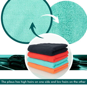 Thân Thiện Với Môi 45*72Cm Sợi Nhỏ Sang Trọng Xe Rửa Và Làm Khô Khăn 300gsm Sợi Nhỏ Cho Xe Ô Tô Cho Nhà Bếp Sử Dụng - Product Image 3