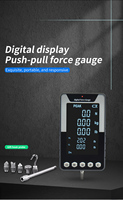 Precision Large-Screen Digital Push Pull Gauge Computer-Linked Force Measuring Instrument for Accurate Data Capture Analysis