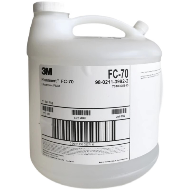 America 3M FC-70 Electronic Test Liquids Industrial Grade Electron Fluoride Solution Colorless Transparent Tasteless