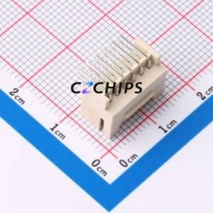 WAFER-PHB2.0-2*6PWZ Wire-to-Board Pin Header Bent Lead Through Hole,P=2mm Connector 2x6P 2mm Right Angle Insert PHB - Product Image 2