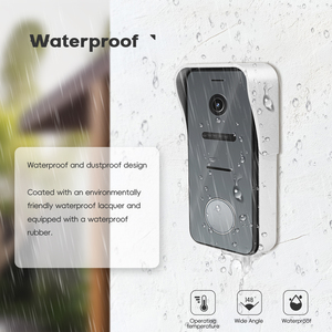 Système d'interphone vidéo en métal de l'usine professionnelle avec connectivité filaire d'interphone fonctionnel pour application extérieure - Product Image 4