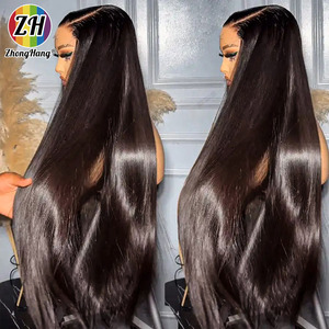 Pelucas de cabello humano de encaje completo 360 <span class=keywords><strong>HD</strong></span> sin pegamento, peluca Frontal de encaje transparente 360 cabello humano Pre Everything, peluca sin pegamento lista para usar 360 - Product Image 2