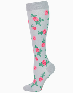 <span class=keywords><strong>Chaussettes</strong></span> <span class=keywords><strong>de</strong></span> compression <span class=keywords><strong>fantaisie</strong></span> et mignonnes en gros, 15-20 mmhg, motifs floraux, soutien gradué, circulation améliorée, hauteur genou, séchage rapide - Product Image 3