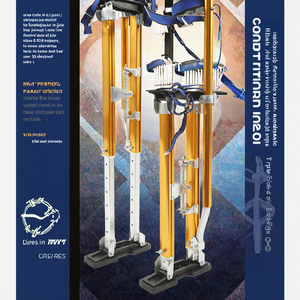 Phong cách công nghiệp nhôm vách thạch cao sàn dành cho người lớn vách thạch cao thang & giàn giáo - Product Image 3