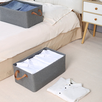 Boîte de rangement pliable en tissu Oxford 600D, séparateur de vêtements peu encombrant, organisation de la garde-robe, 20-35L