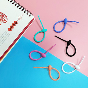 Abrazaderas de Silicona Reutilizables de 3mm en Colores Personalizados para Productos del Hogar y la Vivienda - Product Image 1