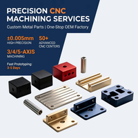 Hassas CNC İşleme Hizmetleri Özel Metal Parçalar ±0.005mm 3/4/5 Eksenli CNC İşleme OEM Tek Noktadan Fabrika Hızlı Prototipleme
