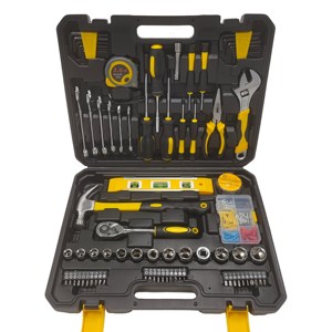 Juego de Herramientas Profesional de 108 Piezas para Reparaciones de Automóviles, Carpintería y Mantenimiento del Hogar, en Caja de Plástico Tipo Maletín, OEM - Product Image 6