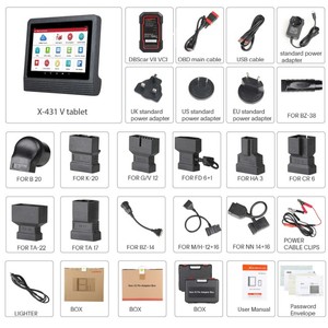 LAUNCH X431 V Plus 5.0 PRO3 Bi-Directional Diagnostic Tool <b>Bluetooth</b> <b>OBD2</b> Scanner Full System Professional Garage Scan Tool - Product Image 6