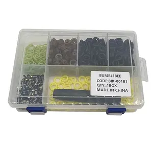 100 sets/box phổ nhiên liệu phun sửa chữa Kit Micro phun Bộ lọc FKM cao su O Ring pintle cap Spacer BIK-001B1 - Product Image 2