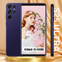Smartphone s25 version globale 512G Android Téléphones portables débloqués Téléphone portable 4g 5g
