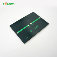 Panneau solaire micro FOLDSUN pour appareils IoT |   MONO Haute Efficacité 22,7% |   3V 5V 6V Étanche OEM Personnalisé