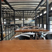 Bar lounge conteneur double étage de 20 pieds, thème néon personnalisé, préfabriqué, pour projets d'économie nocturne