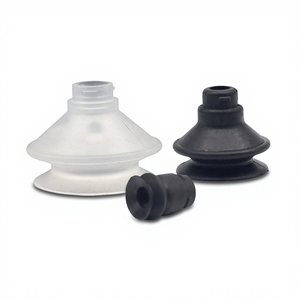 Attuatore a Ventosa in Materiale PVF Marca Jw ZP10-13-16-20-25-32-40BS/BN Ugello di Aspirazione Industriale Alternativo a Forma di Organo - Product Image 1