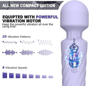 Rechargeable Premium corps <span class=keywords><strong>masseur</strong></span> <span class=keywords><strong>clitoris</strong></span> vibrant Sexual Av Wand Personal Massager Vibrator for Her - Product Image 4