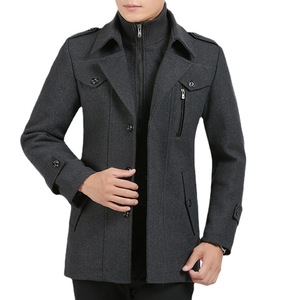 Manteau d'hiver pour <span class=keywords><strong>homme</strong></span> de haute qualité, sur mesure, OEM, décontracté, <span class=keywords><strong>court</strong></span>, pour affaires - Product Image 2