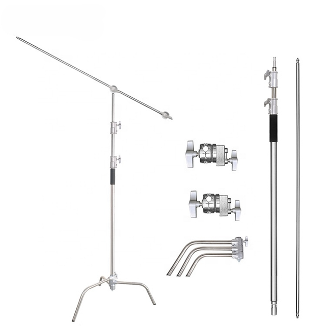 Factory Wholesale FTL/OEM Guangdong C Stand Professional Photography Light Kit Multi-Function Heavy Duty Extension Arm