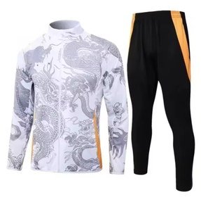 Novo All Club Team Futebol Treino Conjunto de Secagem Rápida Respirável Sportwear Treino dos homens Metade Zip Futebol Treino Terno - Product Image 3