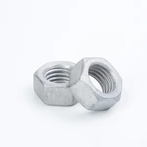 DIN934 Carbon Steel 4.8/8.8 Grade Non-standard Custom Imperal/American Nut Hex Nut