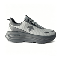 Chaussures de sport décontractées rétro en maille à lacets pour hommes, séchage rapide, antidérapantes, absorption des chocs, baskets de marche pour activités de plein air printemps-hiver