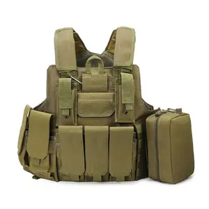 Molle Vest Plate Carrier Mag Holder Pouch Airsoft Assault Gear Tactical Vest