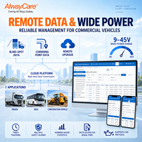 Gestion de flotte AlwayCare 4G CAN Data, application Android étanche, consommation de carburant, tension de la batterie, régime du moteur, kilométrage, GPS, véhicule