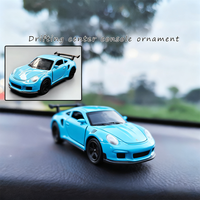 Ornement de tableau de bord central dynamique et tendance, kits intérieurs de luxe populaires, en alliage, avec rotation et effet de dérive, pour voiture SC