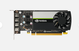 NVIDIA T1000 T1000 4GB GDDR6 düşük profilli grafik kartı-4x Mini DisplayPort - Product Image 2
