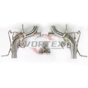 Sistema de Escape Catback Valvetronic Vortex SS304 para Ferrari 458 con Sistema de Sonido Activo y Tono Agresivo - Product Image 4