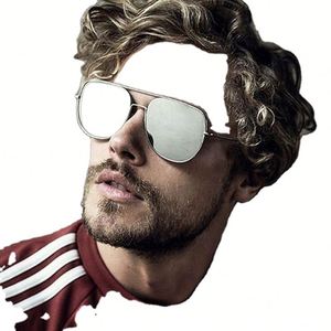 Gafas de Sol Retro Vintage 2021, Montura Metálica para Mujer, Gafas de Sol para Conducir con Protección UV400, Gafas de Sol Ovaladas para Hombre - Product Image 1