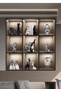 ชุดของตกแต่งรูปกวางขาวสำหรับตกแต่งบ้าน ห้องรับประทานอาหาร ตู้ไวน์ ชั้นวางหนังสือ - Product Image 3