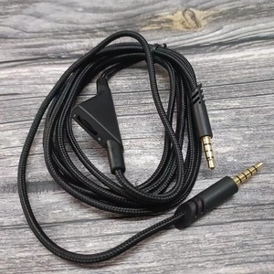 Câble <span class=keywords><strong>audio</strong></span> de réparation tressé de 2 m, parfaitement compatible avec les casques Astro A10 A40, câbles vidéo de qualité pour le gaming - Product Image 1