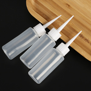 50Ml Plastic Squeezable Bottle With Nozzle For Grout Glue Sand Painting General Packaging Cylinder Shape Screw Cap - Product Image 4
