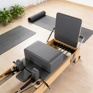<span class=keywords><strong>Reformer</strong></span> de <span class=keywords><strong>Pilates</strong></span> de Roble Rojo de Alta Calidad OEM para el Hogar, Salud y Adelgazamiento, Servicio Personalizado Duradero - Product Image 2