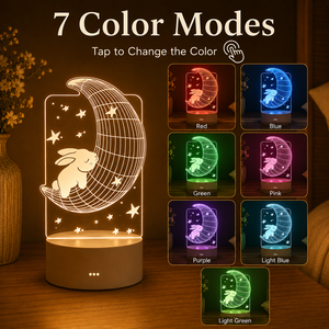 Lampe de Nuit LED Holographique 3D en Acrylique avec Logo Personnalisé pour <span class=keywords><strong>Fournisseur</strong></span> en Gros, Lampe de Table USB pour Chambre <span class=keywords><strong>d</strong></span>'Enfant, Cadeau et <span class=keywords><strong>D</strong></span>écoration Intérieure - Product Image 5