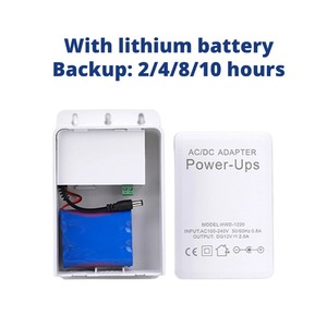 Mini Gruppo di Continuità Industriale 12V 2A per Router WiFi, Telecamera CCTV, Caricabatterie, Batteria 1200mAH, Ingresso AC 100V, Uscita 24W - Product Image 5