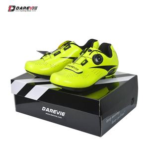 Darevie Mountain Mtb White Road Bike Shoes <span class=keywords><strong>uomo</strong></span> <span class=keywords><strong>scarpe</strong></span> da bici da strada giallo arancio nero - Product Image 4