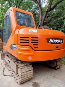 Miniexcavadora Usada Más Barata, Maquinaria Usada Doosan DH60 80 140 150 225 300 340 350 55, Doosan DH80 de Segunda Mano de 8 Toneladas - Product Image 6