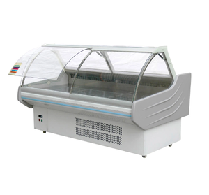 ตู้แช่เย็นแสดงสินค้าแบบกระจกสำหรับซุปเปอร์มาร์เก็ต ตู้แช่เนื้อสด ตู้โชว์เนื้อสดสำหรับร้านขายเนื้อ ตู้แช่อาหารสำหรับร้านขายอาหาร - Product Image 3