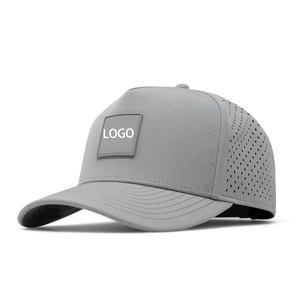 Casquette de baseball personnalisée à <span class=keywords><strong>5</strong></span> panneaux Casquette de <span class=keywords><strong>golf</strong></span> Gorras imperméable, vierge, découpée au laser et percée de trous Casquette de <span class=keywords><strong>golf</strong></span> perforée en caoutchouc à <span class=keywords><strong>5</strong></span> panneaux - Product Image 1