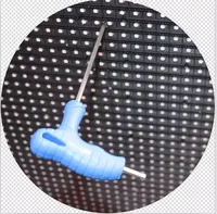 Module d'affichage LED SMD extérieur à double entretien P4 P5 P6.67 P8 P10 320mmX320mm pour mur vidéo LED de service avant