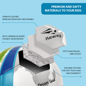 <span class=keywords><strong>ลูก</strong></span>ฟุตบอลขนาด 3, 4, 5 คุณภาพสูง ผลิตจาก PU TPU PVC พร้อมไส้บอลบิวทิลไนลอน สำหรับฝึกซ้อมในสนามหลังบ้าน <span class=keywords><strong>ใช้</strong></span>ได้ทั้งในร่มและกลางแจ้ง - Product Image 6