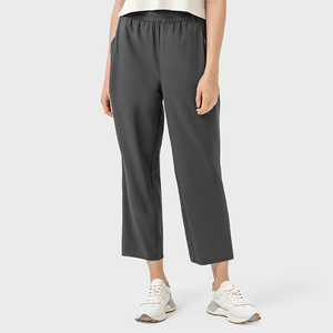 En çok satan orta bel hızlı kuru Baggy Yoga pantolon nefes Squat geçirmez spor Fitness tayt katı sıcak asya Yoga için tasarım - Product Image 4