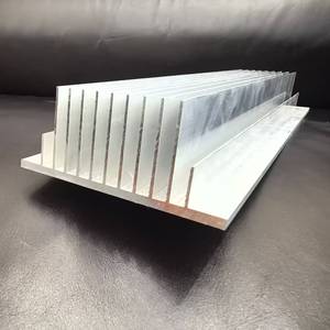 Dissipador de Calor de Alumínio Extrudado com Liberação Rápida, Oxidação Prateada, Tolerância de 3%, Radiador de Liga de Alumínio 6000 - Product Image 2